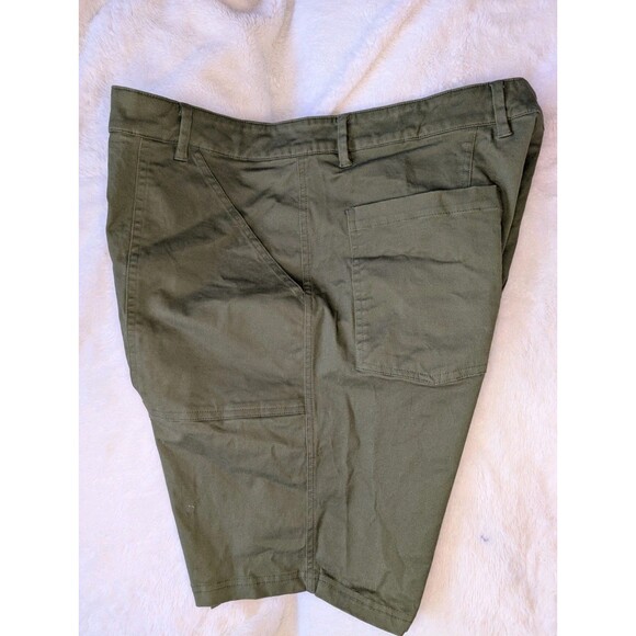 Parallel x League Military Green Shorts Size 34 - Picture 3 of 5